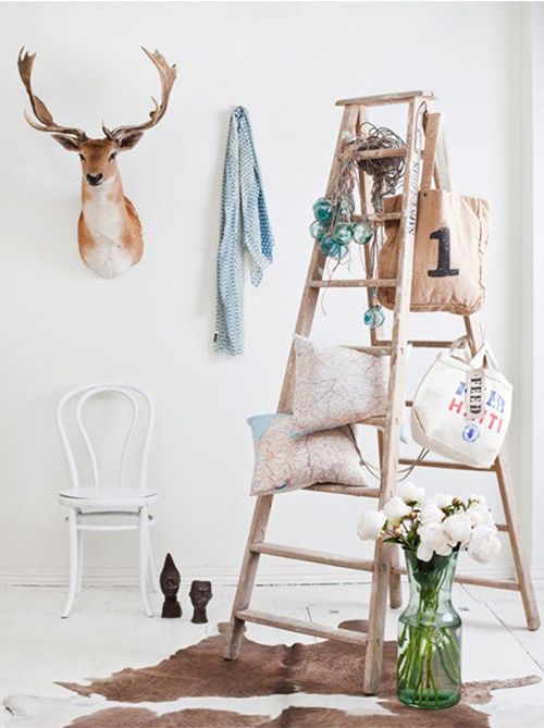 Ideas creativas para decorar con escaleras antiguas moove magazine Creativo De Escalera Concreto