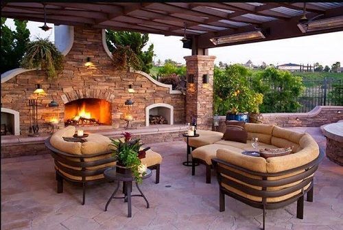 Chimeneas exteriores, disfruta de tu terraza en invierno moove ... Chimenea Elegantes diseño