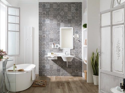 Porcelanosa, nuevas tendencias en decoración cerámica moove magazine Pavimento creativo Hidraulico