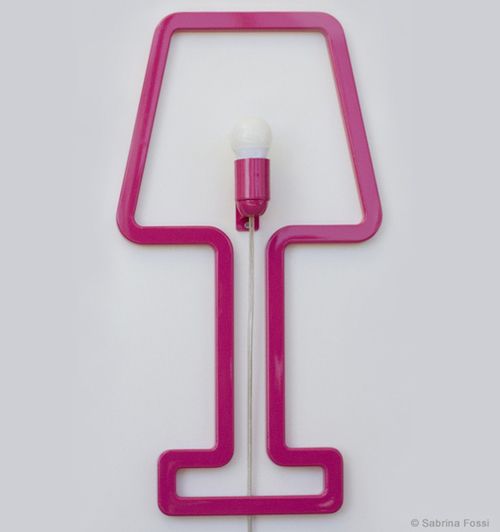 lampara coloredshape diseñada sabrina fossi