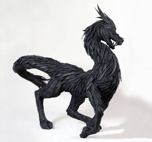 horse escultura artista yonh jo hi