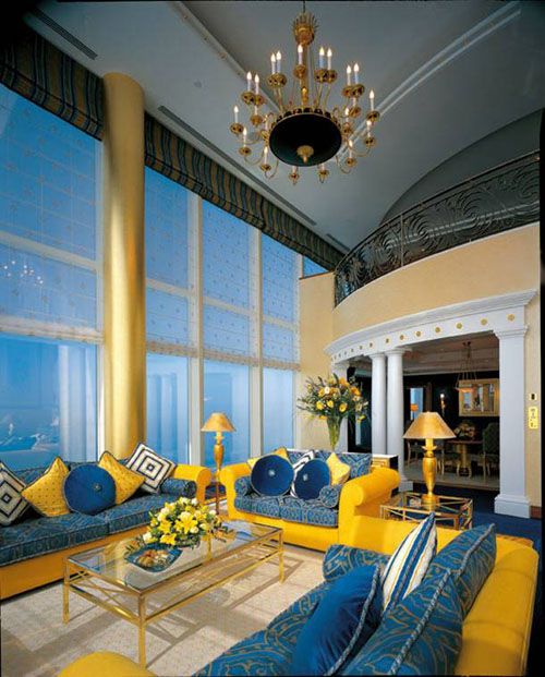 interior hotel lujo burj al arab