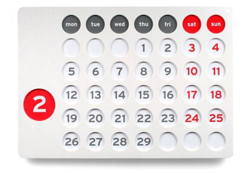 calendario forever calendar juego mesa tres raya