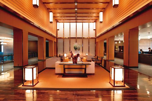 recepcion hotel lujo mandarin oriental tokyo