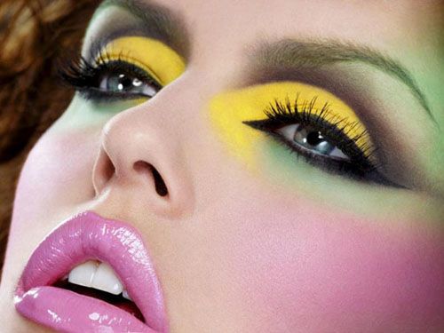 maquillaje moda colores fluor bodaclick.com