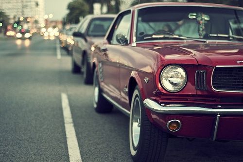 coche clasico mustang 60