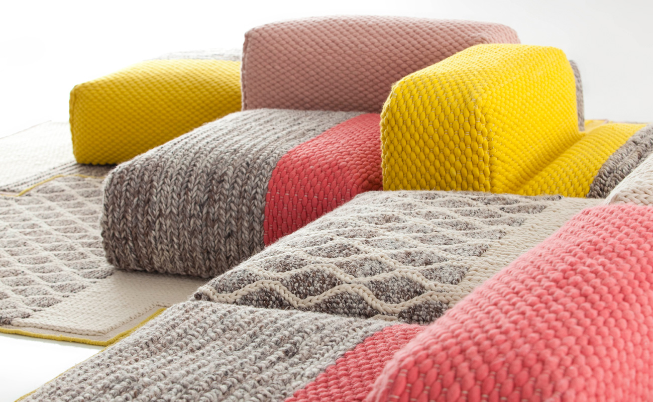 modulos textiles cojines sofas