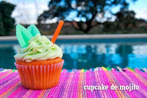 Happy day cupcake de mojito
