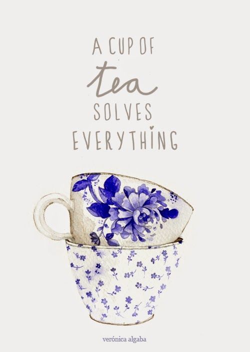 veronica algaba a cup of tea solves everything