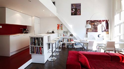 ideas decoracion pisos pequeños aprovechar espacio muebles unica sala