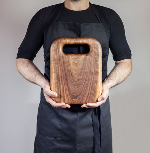 david santiago tabla madera utensilios cocina diseño artesanal
