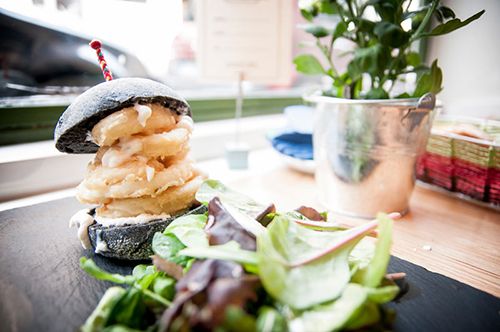 hamburguesita calamares la tape restaurante bar madrid taperia
