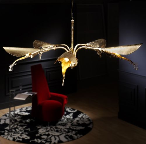 lampara lengua de mariposa more&more design estudio diseño mobiliario decoracion