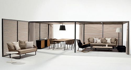 pabellones kettal diseño muebles exterior