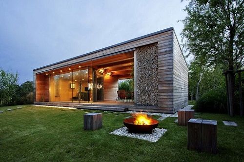exterior casa prefabricada de diseño