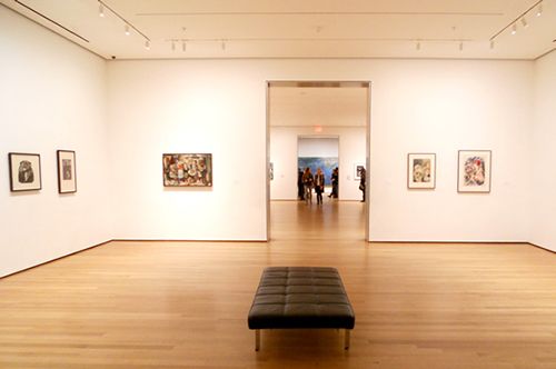 moma interior galeria coleccion arte moderno nueva york museo