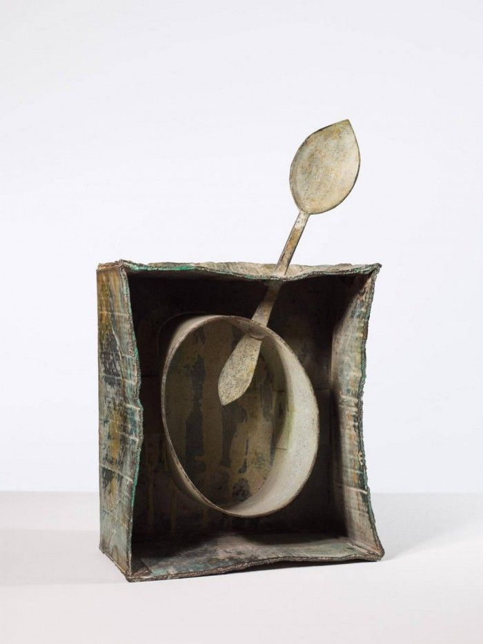 escultura bronce joan escultura caja cuchara bronce miro y el objeto caixaforum