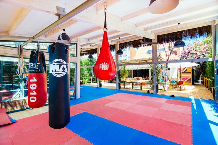espacio de boxeo tailandes alojamiento portugal