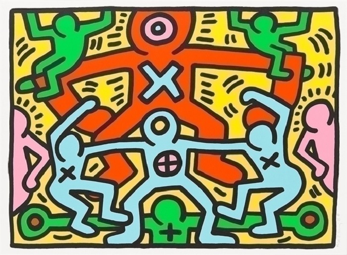 neopop Keith Haring