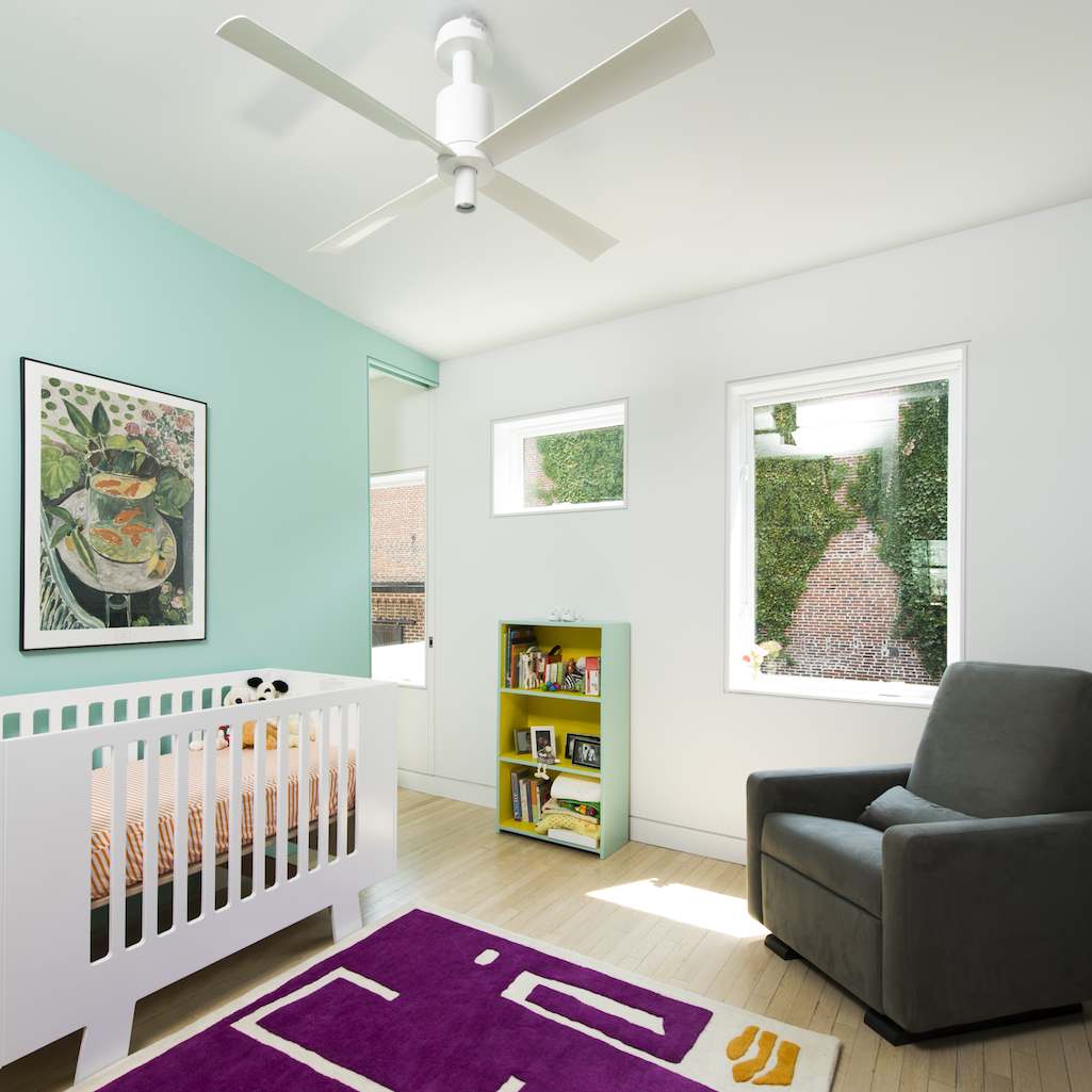 Ventiladores de techo en la habitación de los niños y bebés - Moove Magazine