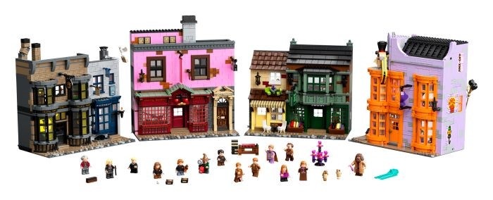 Zona comercial famosa de Londres hecha en LEGO
