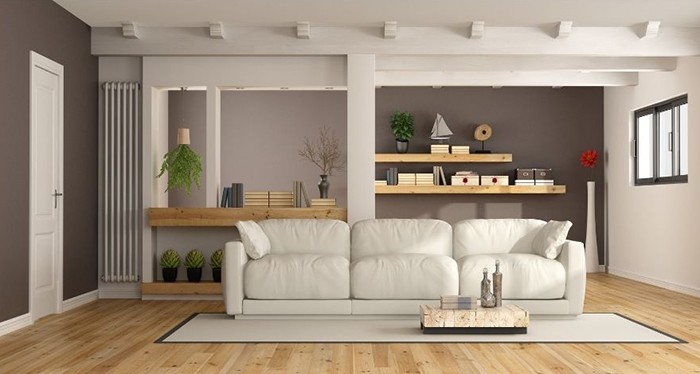 sofa modular crema