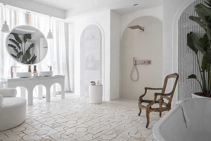 Oasis Ait Mansour, el baño de AXOR y Raúl Martins para Casa Decor 2021