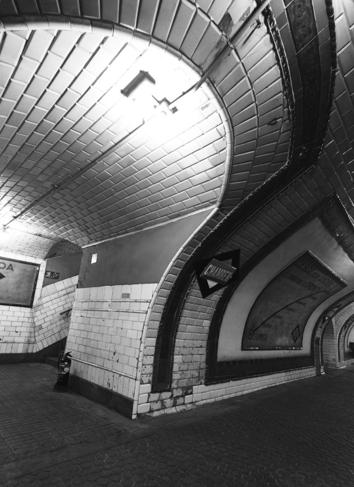parada antigua metro madrid