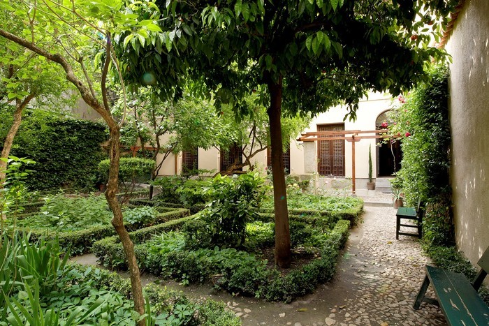 Jardín Casa Museo Lope de Vega en Madrid