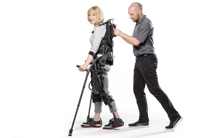 Ekso NR Bionics productos Rebiotex para Rehabilitación 