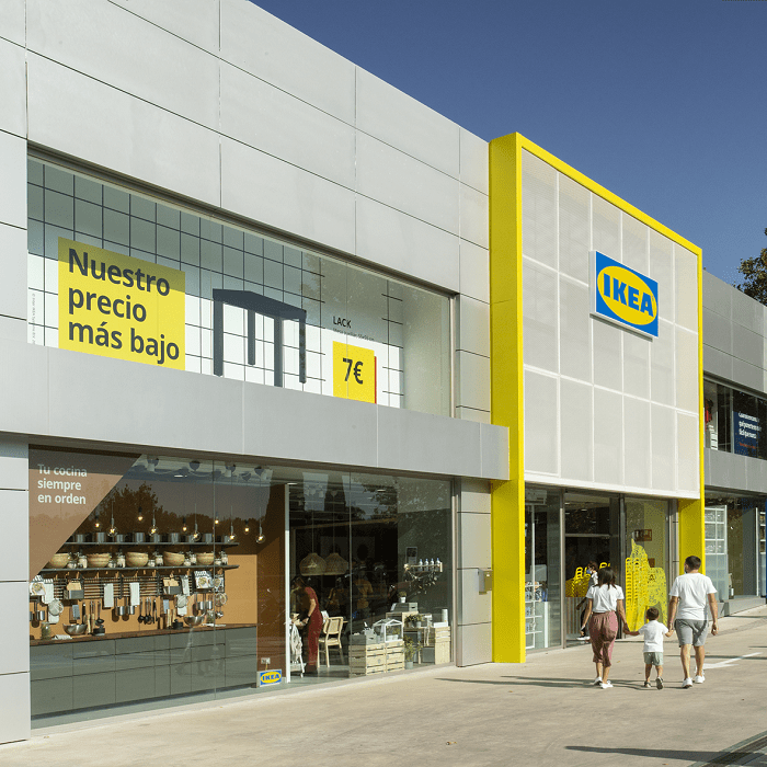 Fachada de la nueva tienda IKEA en Las Rozas de Madrid