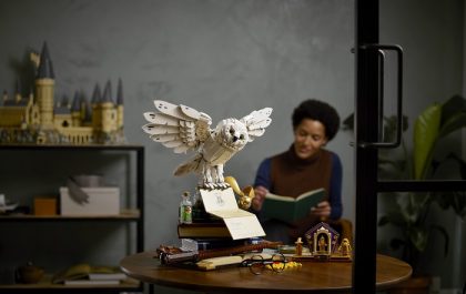 Edicion-de-coleccionista-de-LEGO con Harry Potter Hogwarts Icons