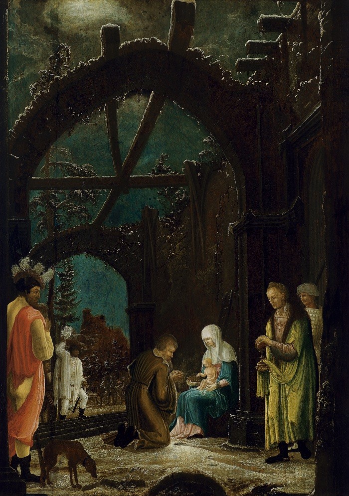Pintura La Adoración de los Reyes