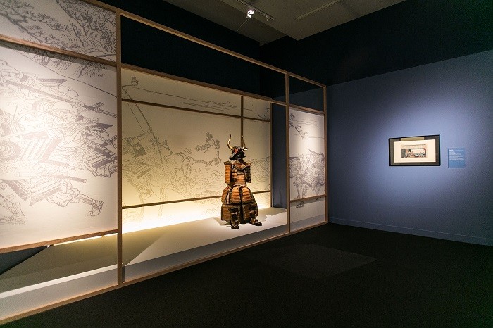 sala de exposición de cultura japonesa