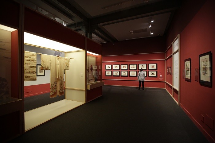 sala de exposición de cultura japonesa en Madrid