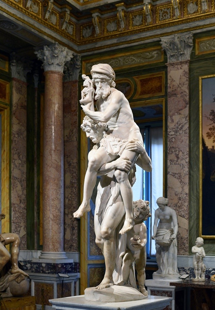 escultura marmor dos personas