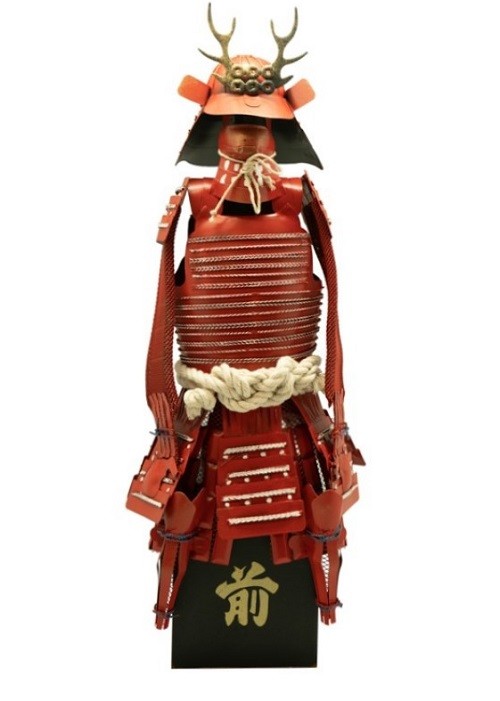 Armaduras de samurái mini de 40 cm