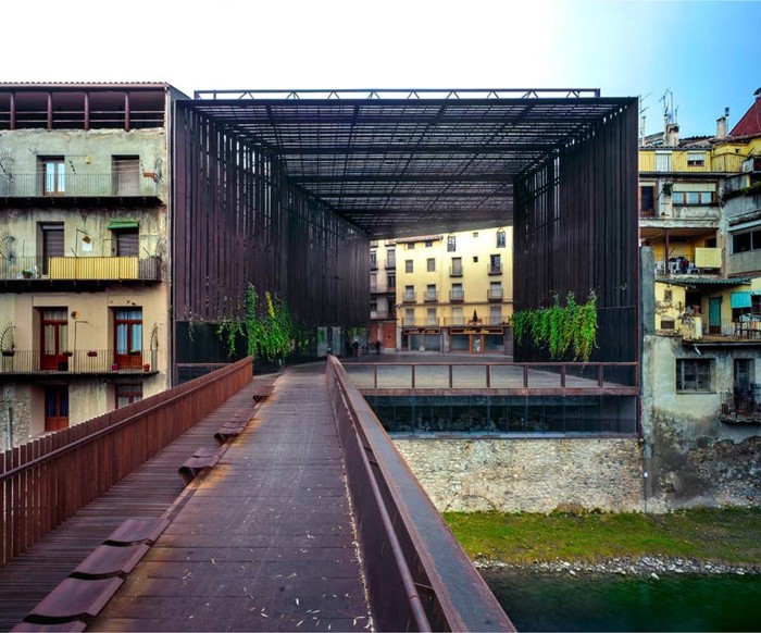 puente bronce plantas zona publica