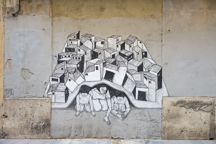 Hyuro y su arte urbano: Tamara Djurovic
