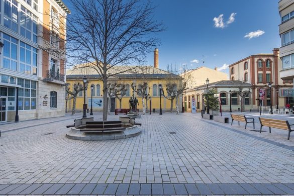 Plaza para un concurso en Logroño de diseño y arquitectura