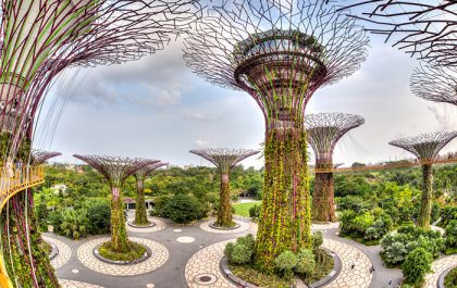 jardines arboles gigantes singapur