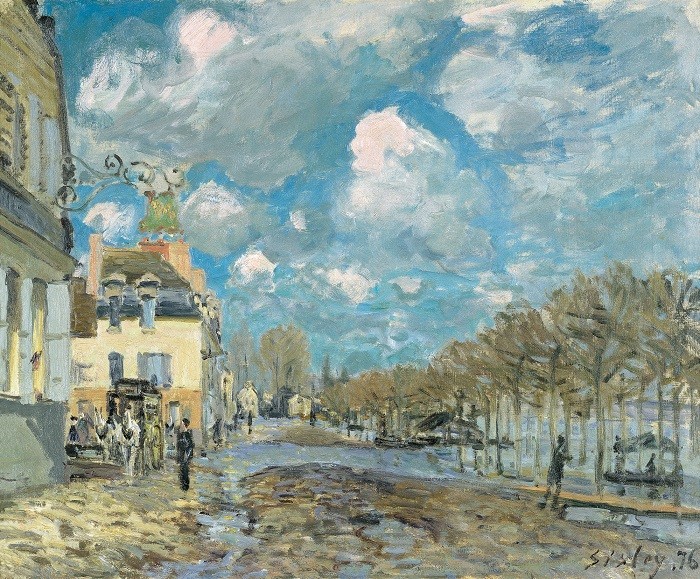 Pintura de Alfred Sisley en Thyssen