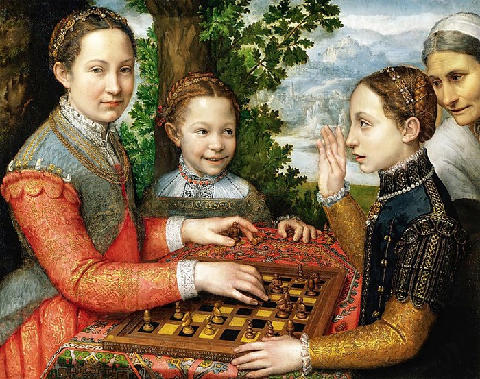 el juego de ajedrez de sofonisba anguissola