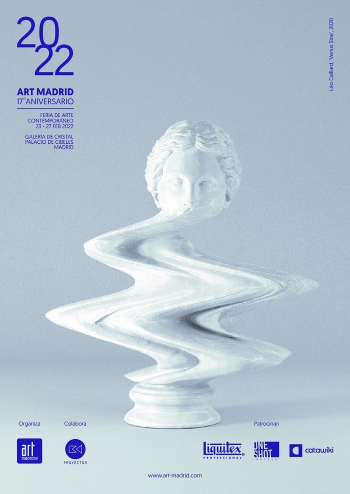 cartel de la feria Art Madrid 2022