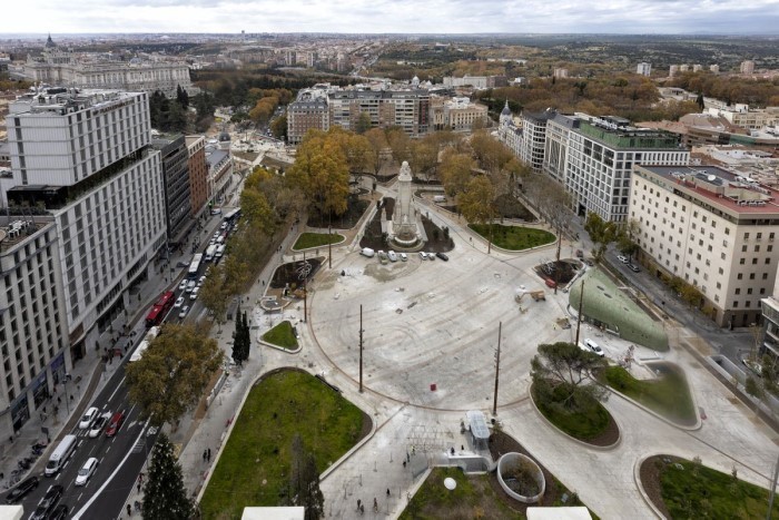 La nueva Plaza España de Madrid
