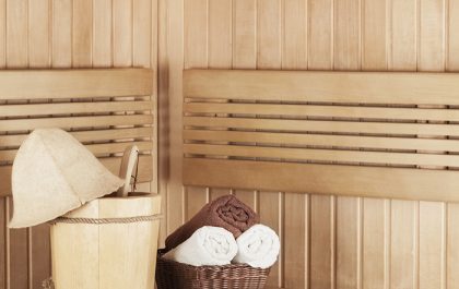 diseño inspirado en sauna