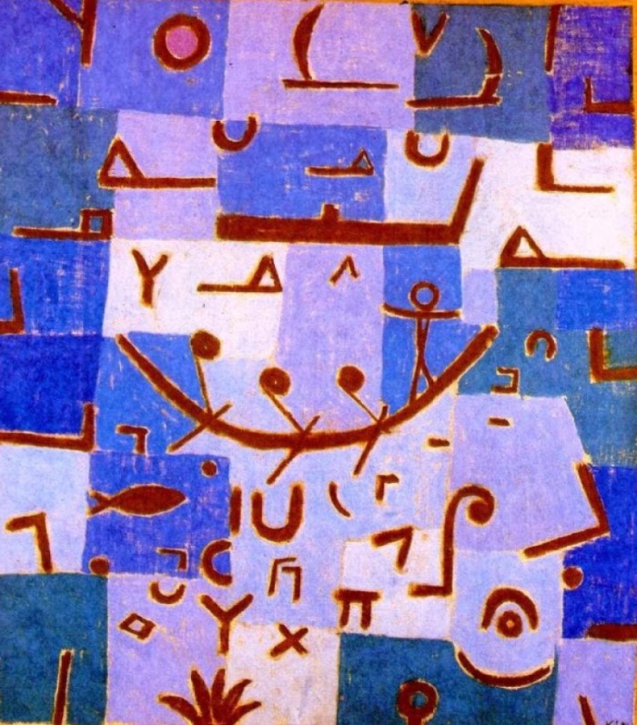 notas musicales Paul Klee