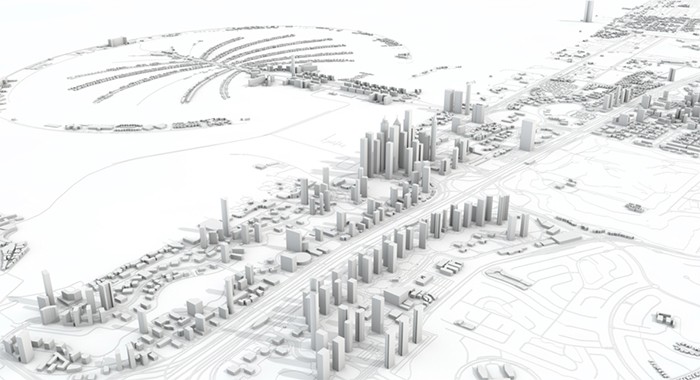 urbanismo satelite 3D