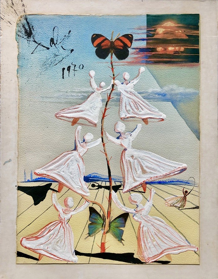 cuadro de pintura de Salvador Dalí