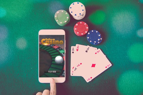 mesa de casino y juego online